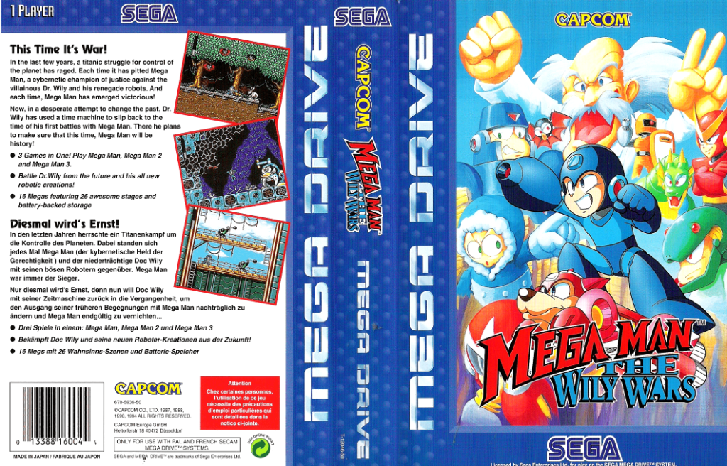 Mega Man The Wily Wars